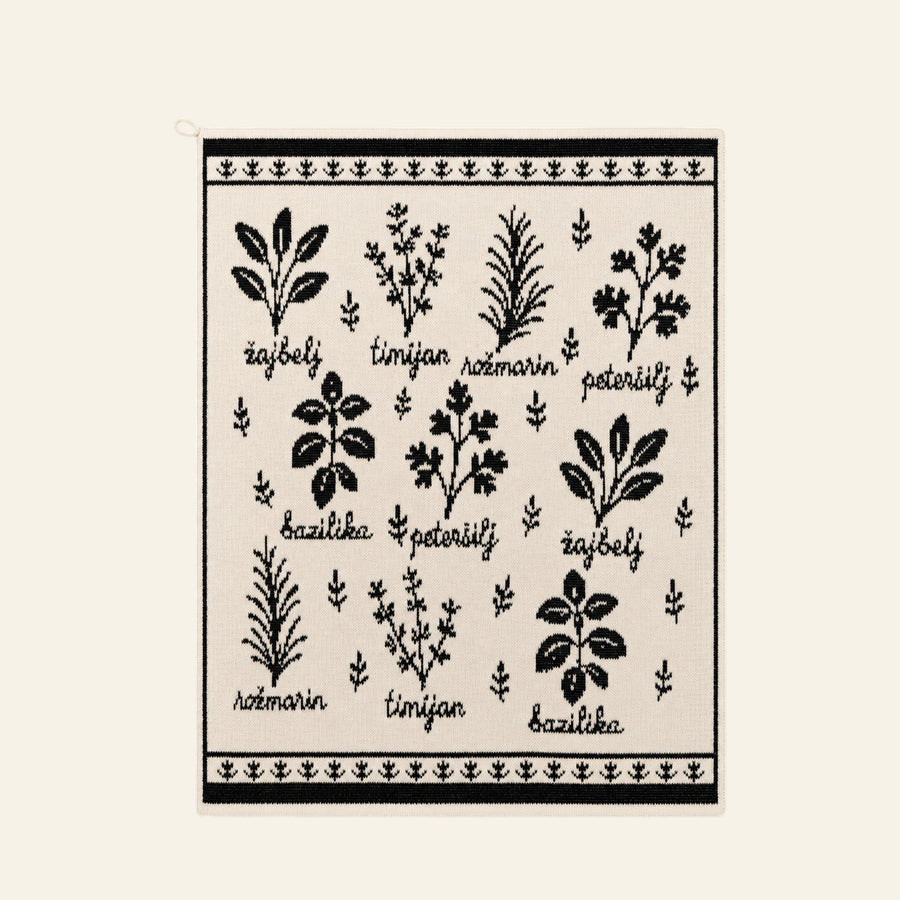 Herbarium Knitted Kitchen Cloth