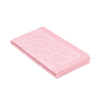 Pislak Alex Baby Knitted Blanket in light pink, folded with a fine dotted knit pattern.