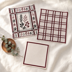 Ruby Twilight Set of 3 Knitted Kitchen Cloths